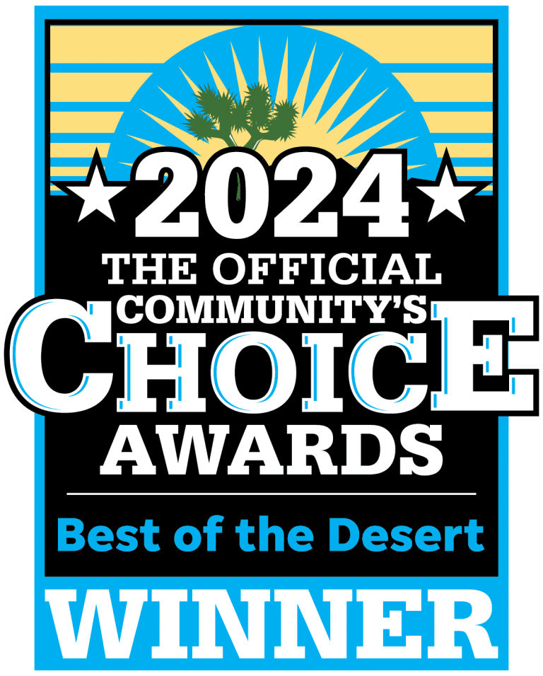 2024 Community's Choice Awards Best of the Desert Winner