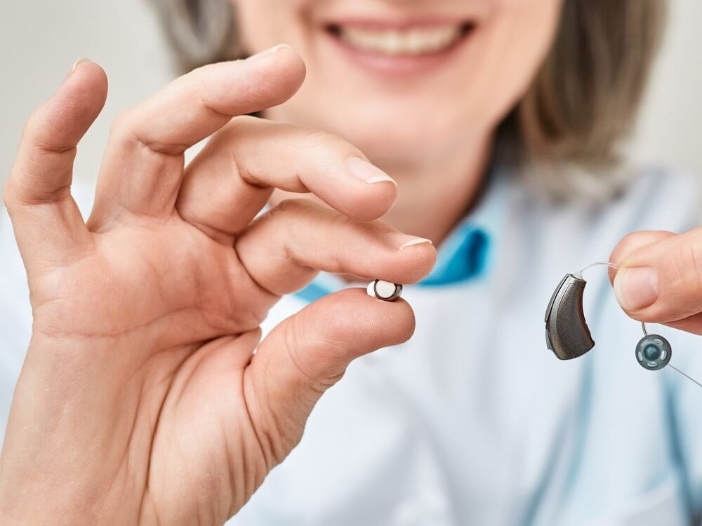 Zinc-air hearing aid batteries in sizes 10, 312, 13, and 675 for patients of Optimum Audiology in Apple Valley, CA
