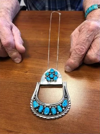 Necklace gifted to Dr. Mendoza by a patient